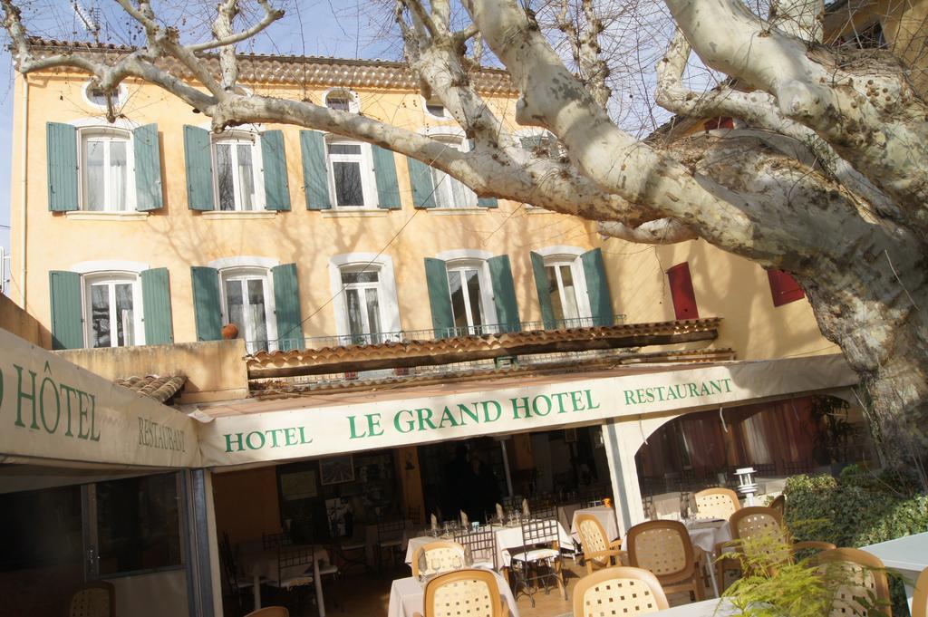 Le Grand Hotel Aups Bagian luar foto