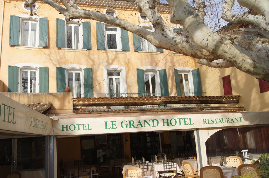 Le Grand Hotel Aups Bagian luar foto